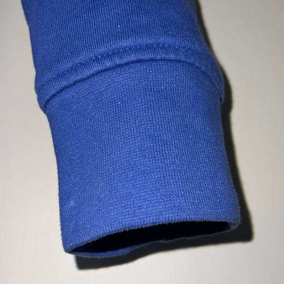 Polo by Ralph Lauren Men’s Quarter Zip Blue Sweater with Pockets - Picture 6 of 10